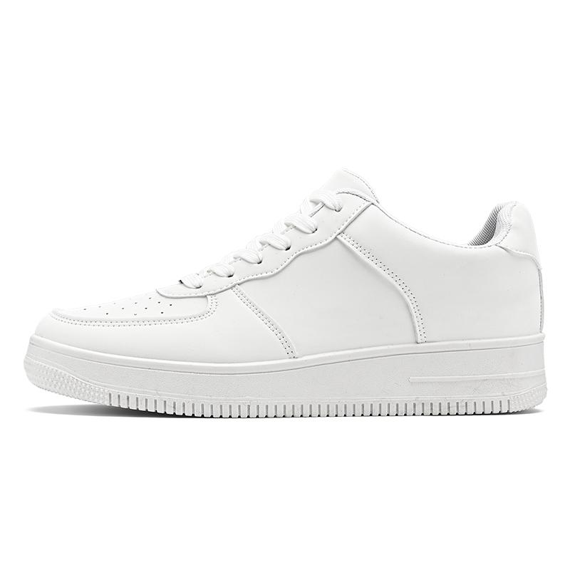 Putian Low-Top White Shoes for Students Men and Women Couple Trendy Casual Sneaker Size 47 Pure White All-Match Sneakers