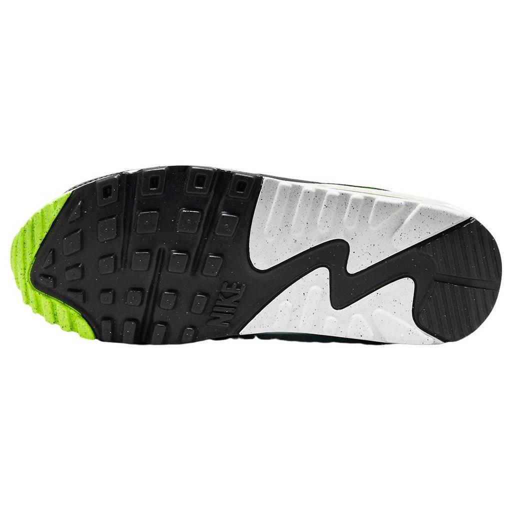 Nike Air Max 90 White Blue Tint Volt Women Sneakers Summit-White Racer-Blue DH8010-102