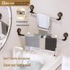 Goldenhome Retractable Suction Cup Towel Rack