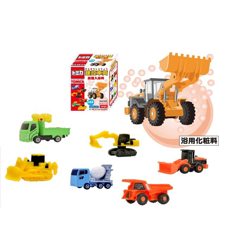 

Targa Tomica Construction Vehicle Carbonated Bath Salt, Box of 12