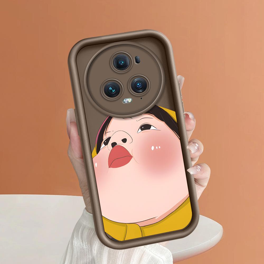 Soft Silicone Square Ladder Printing Pattern Phone Casing Full Cover Camera Shockproof Protection Rubber Case for Huawei Honor