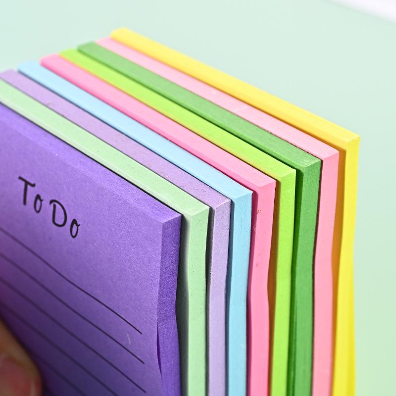 Reusable Sticky Notes for Students - Strong Adhesive Label Stickers & Memo Paper for Elementary School