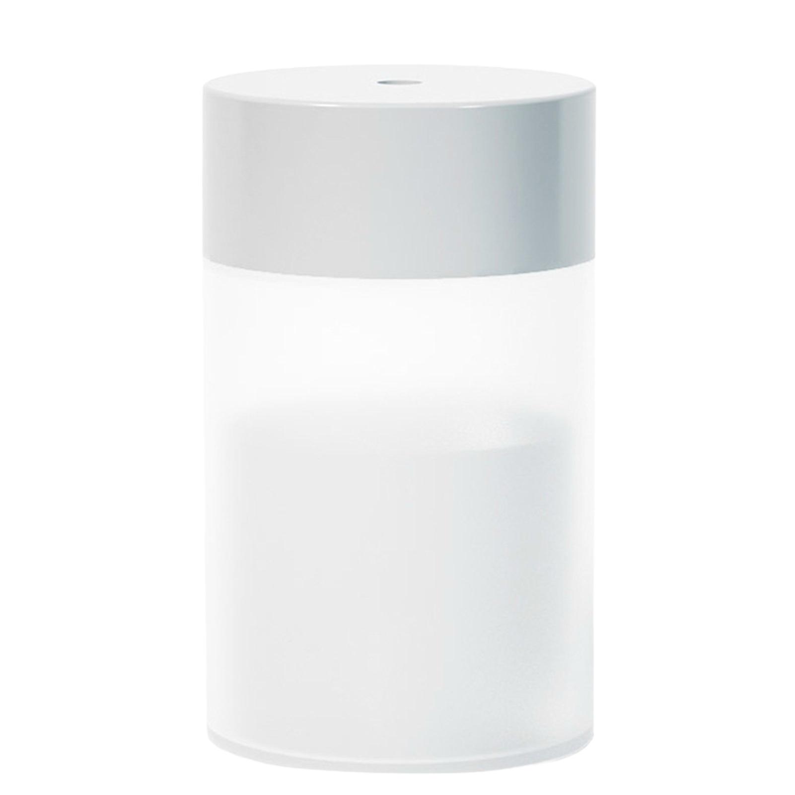USB Увлажнитель воздуха 220 мл Большая емкость Тихий дизайн Мини Портативный Настольный Увлажнитель воздуха с ночником White
