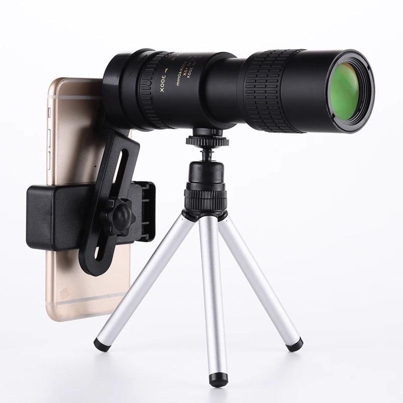 Monocular Telescope 10-500X40 Zoom HD Professional Portable for Mobile Photography & Outdoor Use
