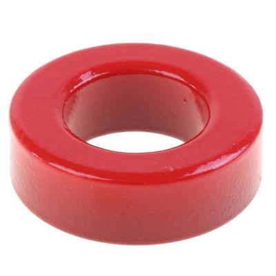 T130-2 Iron Ferrite Toroid Cores 33*20*11 Mm For Inductors Iron Powder Core Red Ring Low Permeability
