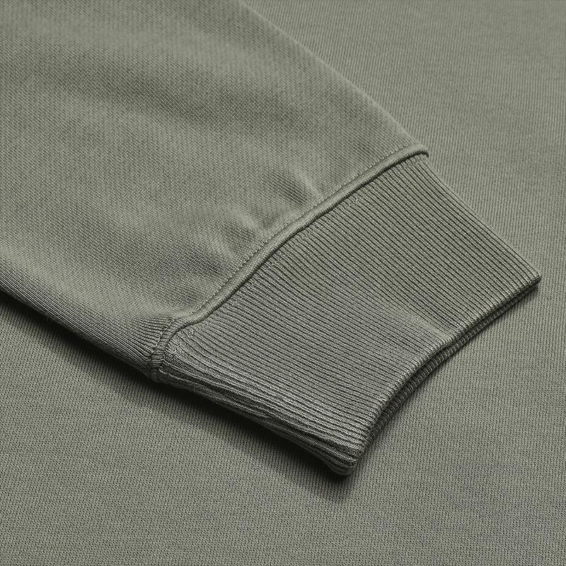 FILA Milano Series Fashion Simple Classic Basic Sports Casual Loose Comfortable Solid Color Crew Neck Pullover Long Sleeve Sweatshirt F11M625212F-LK