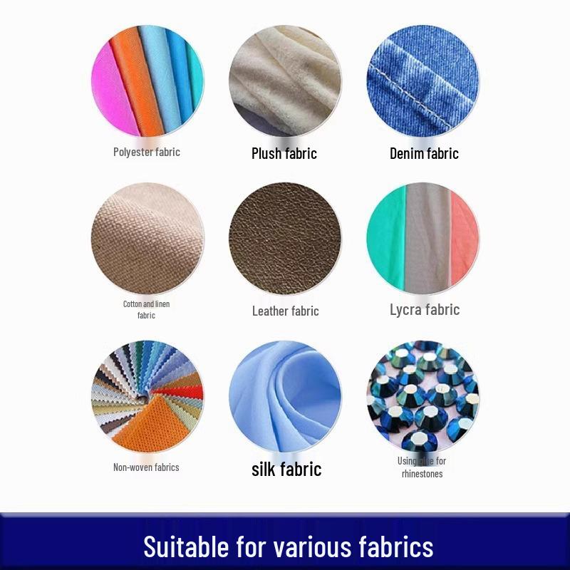 Fabric Glue: Strong Adhesive for Mending Clothes and Printed Fabric Art