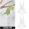 8Pcs Parrot Fruit Feeder Fork Vibrant Color Bird Cage Accessory for Fruits Vegetables Treats Small Pet Feeder Bird Snack Holder
