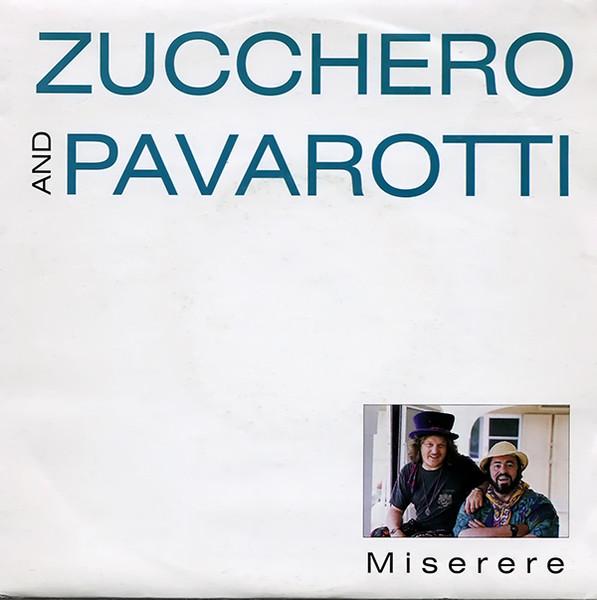 

7inch Record ZUCCHERO LUCIANO PAVAROTTI Miserere LON329 London Records 1992 UK Europ Rock Used