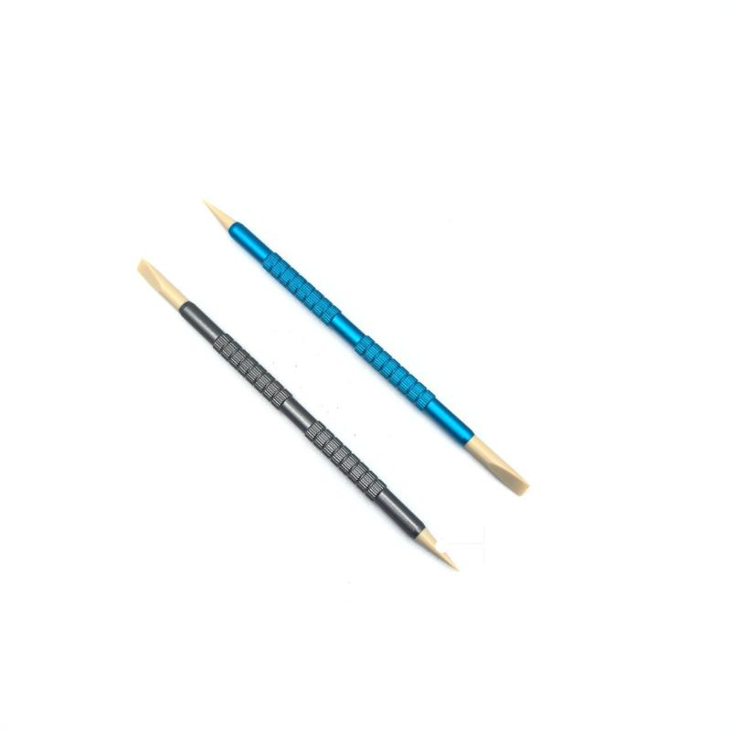 1 Stück Uhrmacher Uhrenreparaturwerkzeug Peek Stick mit Hilfs-Uhrwerkkernklemme Uhr Zifferblatt Reinigungsstift
