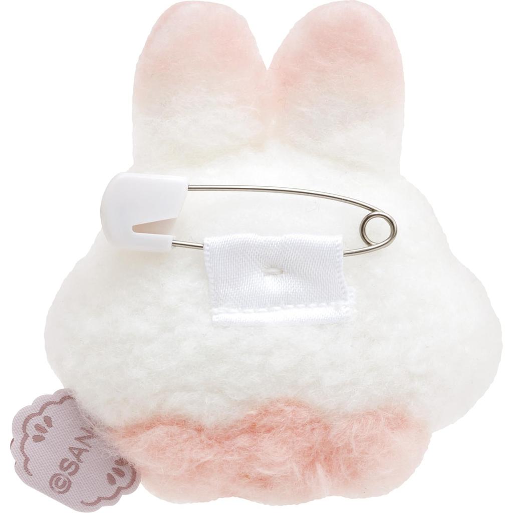 San-X Sugar Cocomoo Plush Badge Sugar Cocomoo AB23801 Size: H7.5 x W6.5 x D1.5cm