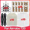 Compatible For ( AIRROBO T20+ ) Robot Vacuum Cleaner Roller Side Brush Filter Mop Cloth Dust Bag Part Accessory