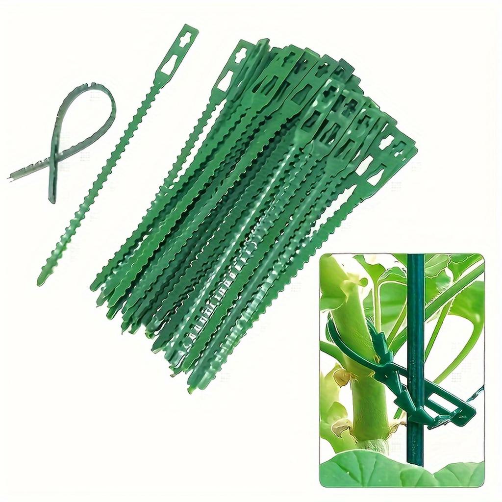 10pcs 23cm Garden Twist Tie Plant Support Flexible Durable Plant Ties for Securing Stems and Vines In Gardening and Landscaping Use