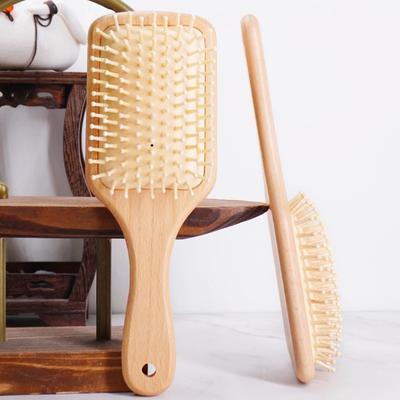 1Pcs Wood Airbag Comb Professional Hair Anti-Loss Massage Brush Hairbrush Comb Scalp Hair Care Comb