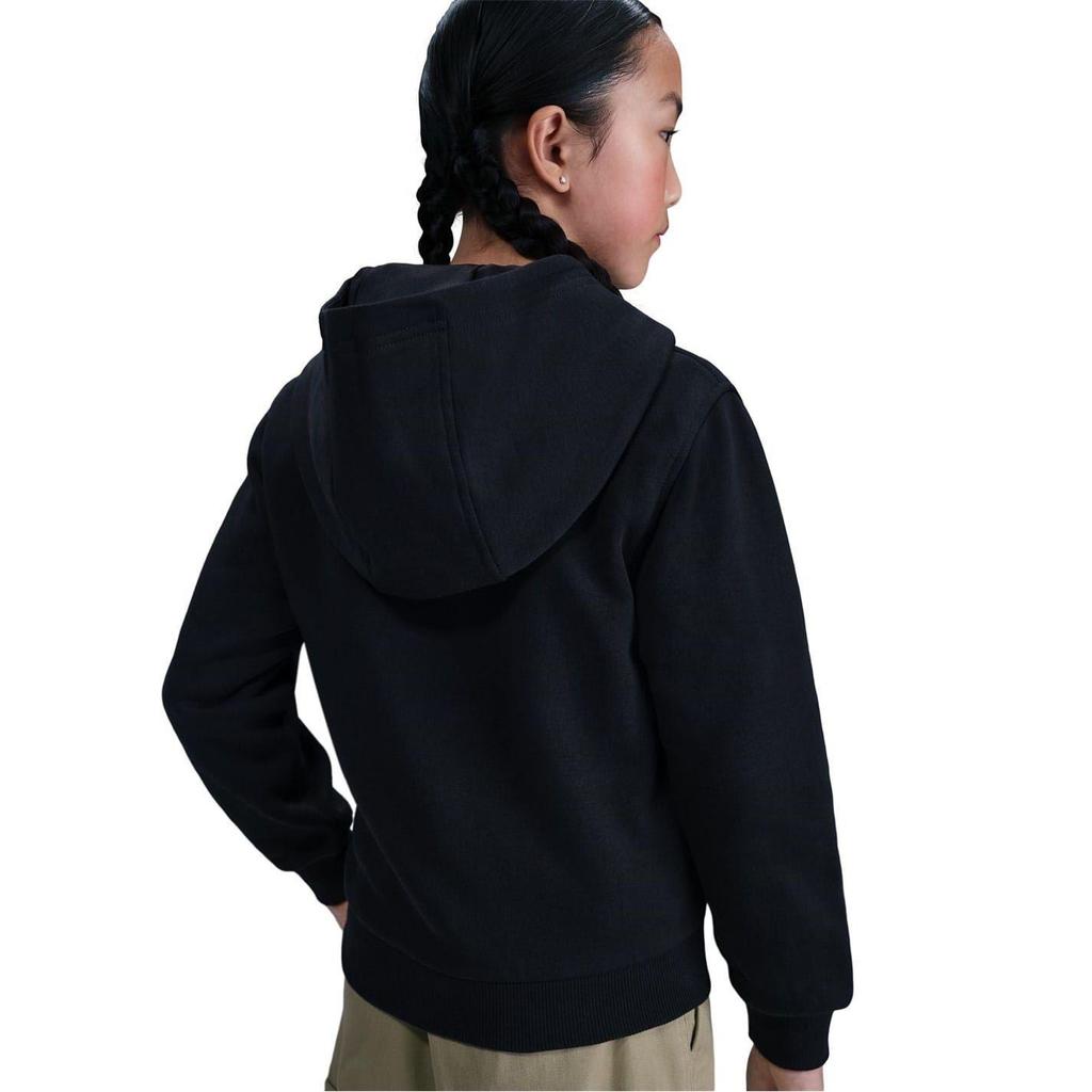 Nike Childrens/Kids Text Logo Pullover Hoodie