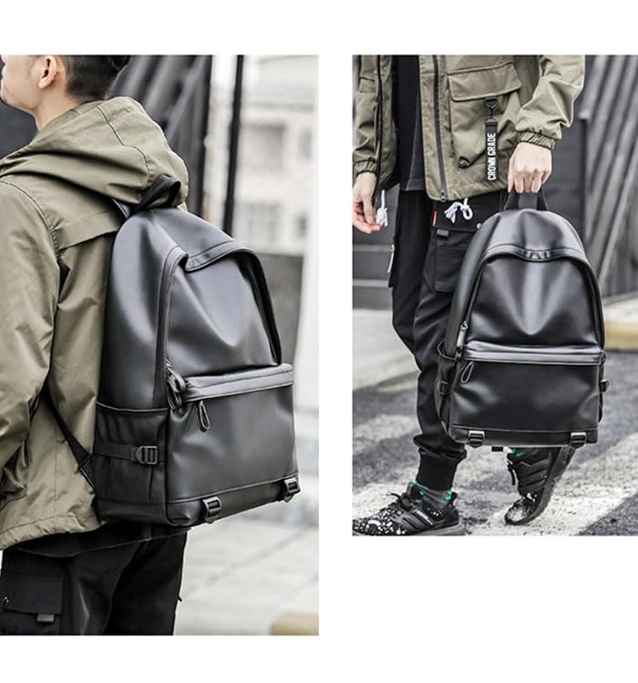 COTEN Backpack for Men and PU Large Perfect for and Stylish Backpack for and High School with Inner Cute and Street Faux Leather Backpack Women,