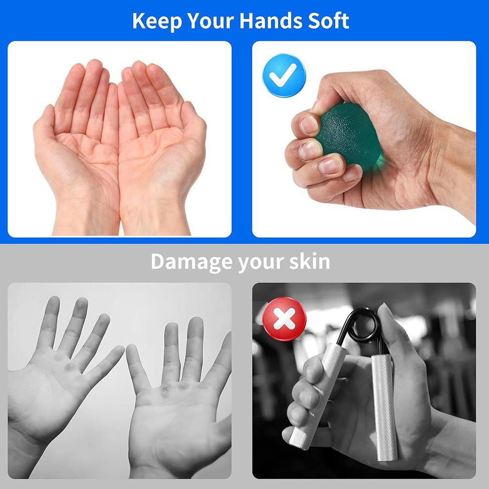 6pcs Kneading Ball for Hands Therapy for Strengthening by Hand, Anxiety Relief