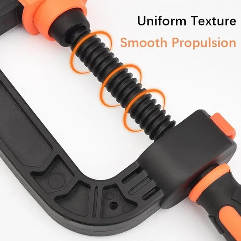 2/3inch Quick Release Plastic G Type Strong Clamp Woodwork Quick Release Grip G Clipping  Engineering Plastic Clip Hand Tools