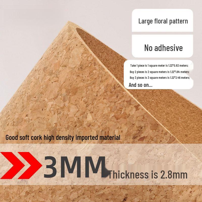 Self-Adhesive Cork Board Photo Wall & Decor Panel