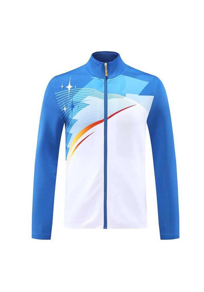 Men's Long-Sleeved Sportswear Jacket Set - Autumn & Winter Adult and Girl Sizes