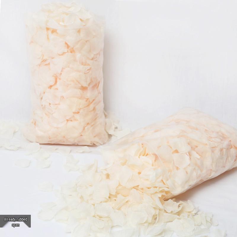 Romantische Hochzeits-Verlobungsdeko: Rote Rose Simulierte Blütenblätter