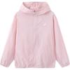 Unisex Kids Sun Protection Hooded Jacket Pink 332241053107-0620