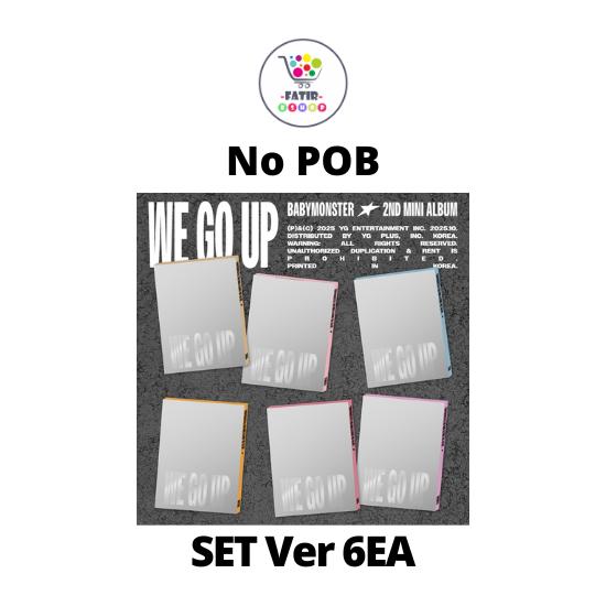 Select POB PATTERN Ver BABYMONSTER 2nd MINI ALBUM WE GO UP