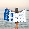 1pc Miffy3 Beach Towel with Custom Name, Beach/Swimming/Bath/Picnic/Camping Towel, Suitable for Seaside Beaches