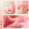 A59 Kids' Cartoon Rabbit Knit Half-Finger Winter Gloves