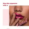 Shiny Lipstick By Gel Lipstick with Luminous Finish, Suitable for All Skin Types, Available in Berry, Brown, Pink, and Purple Hues