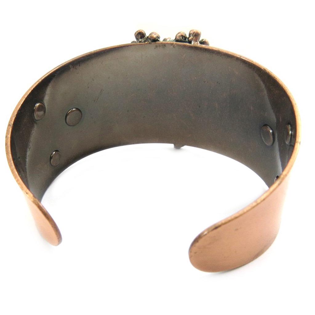 Les Trésors De Lily [G4210] - Pink 'Rosalie' Designer Bracelet