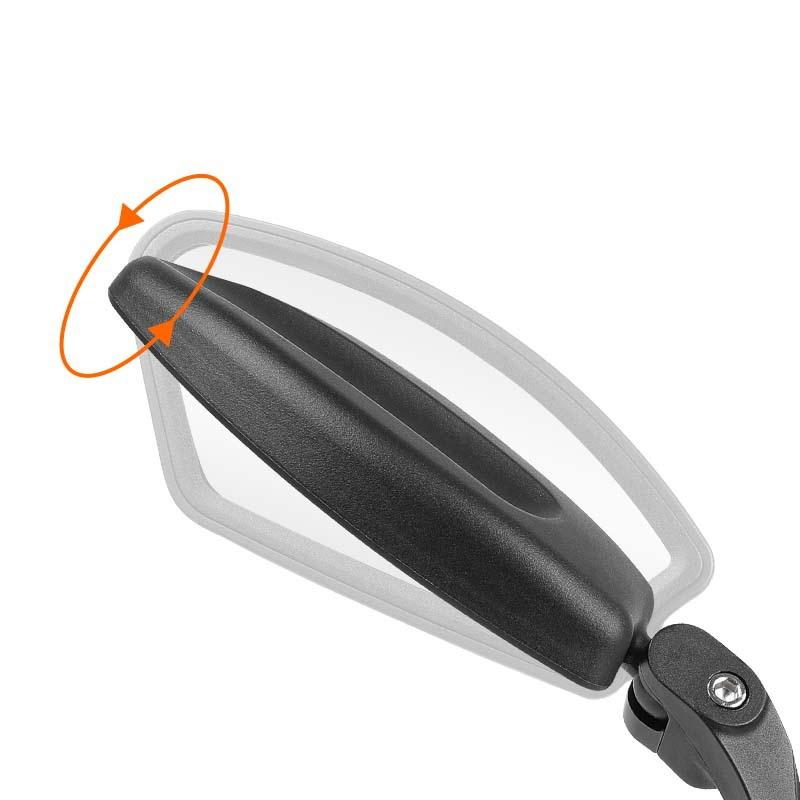 Hd Lens Bicycle Rearview Mirror 360° Rotatable Mountain Bike Rearview Mirror Widened Wide Field Of View Road Bike