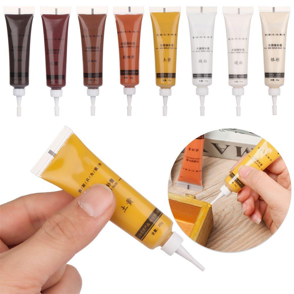 1Pc Wooden Furniture Refinishing Paint Multipurpose Scratch Repair Agent DIY Multicolor Furniture Refinishing Paint Mending Tool