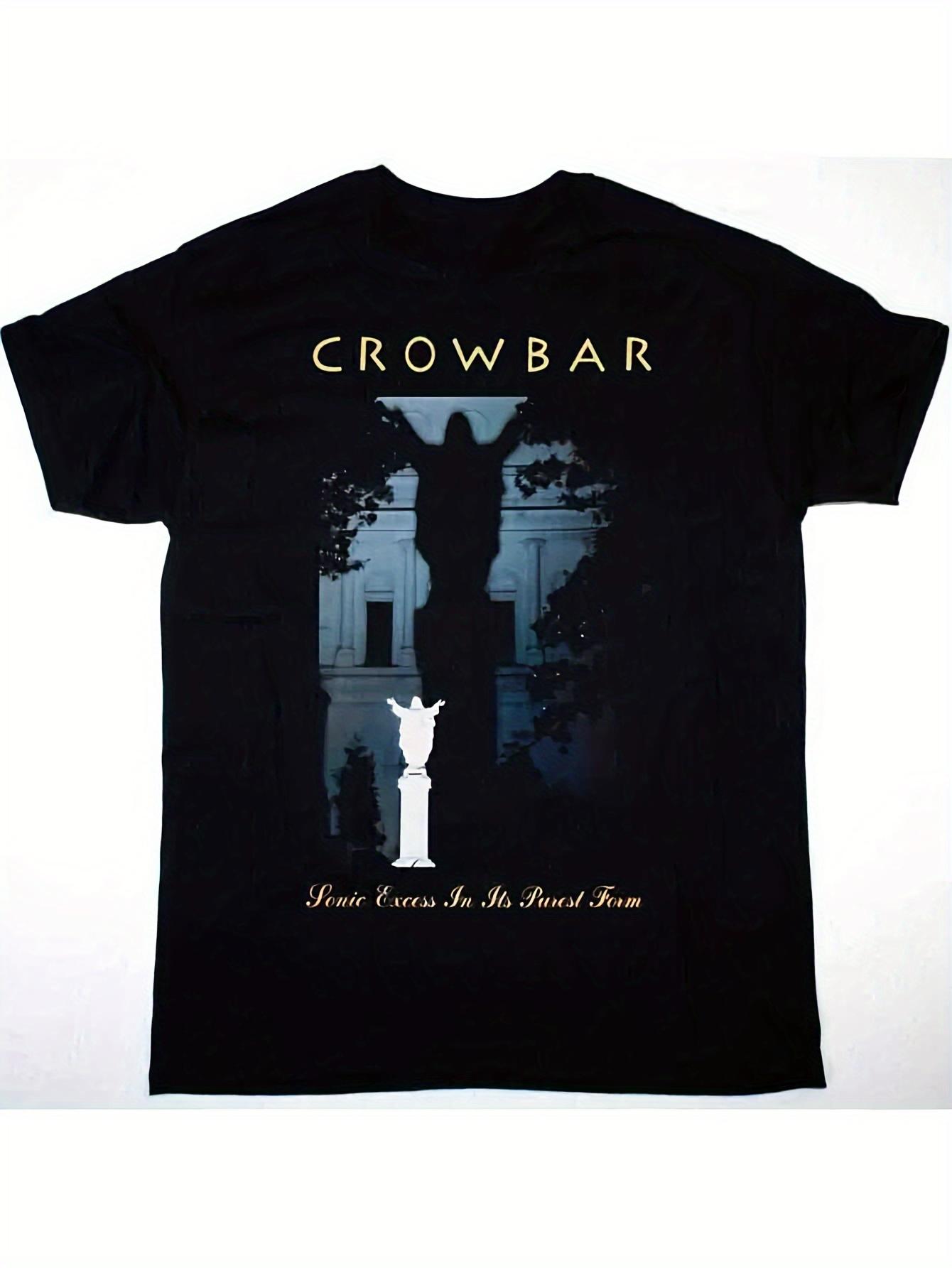 Men  Crowbar Band  Existence Is Punishment  Heavy Metal T-Shirt - Vintage Logo & Album Cover Tee XXXXL