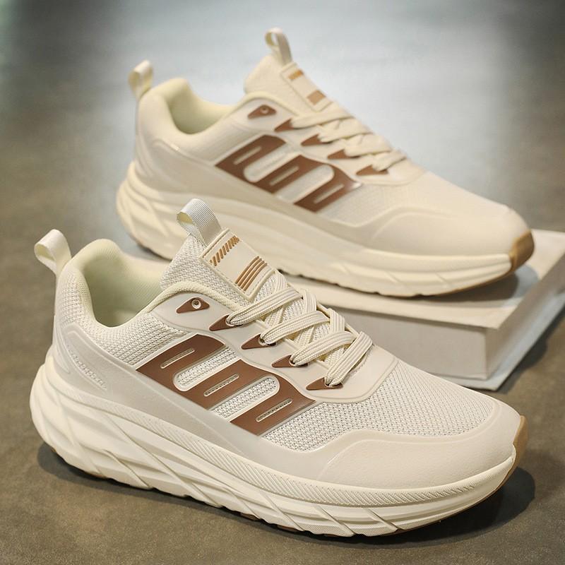 

Men s Outdoor Hiking Shoes Casual Sports Shoes Thick Sole 40 бежевий