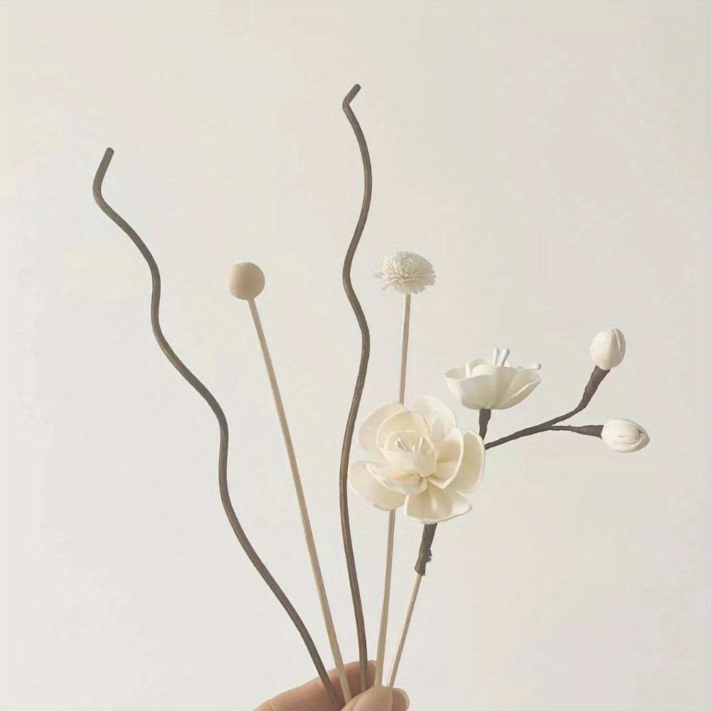 

5 шт./6 шт. Палочки с цветочным ароматом, Беспламенная ароматерапия, Ротанговые палочки, Диффузор аромата, Сделай сам, Домашний декор 5Pcs