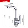 Larsd Stainless Steel Deck-Mounted Basin Faucet