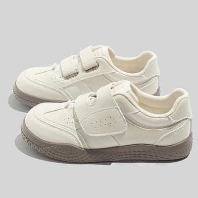 Schöne Klettverschluss Plateau Feder Neue Brettschuhe Leder Freizeitschuhe Sportschuhe