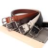 Style Retro Womens Belt Square Buckle Design For Women Men Casual Waist Match