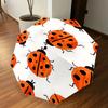 1Pz Ombrello Coccinella - 8 Stecche Rinforzate, Apertura Automatica, Leggero e Resistente, Carino Accessorio di Moda per Esterno, Spiaggia o Uso Quotidiano, Ombrello da Spiaggia