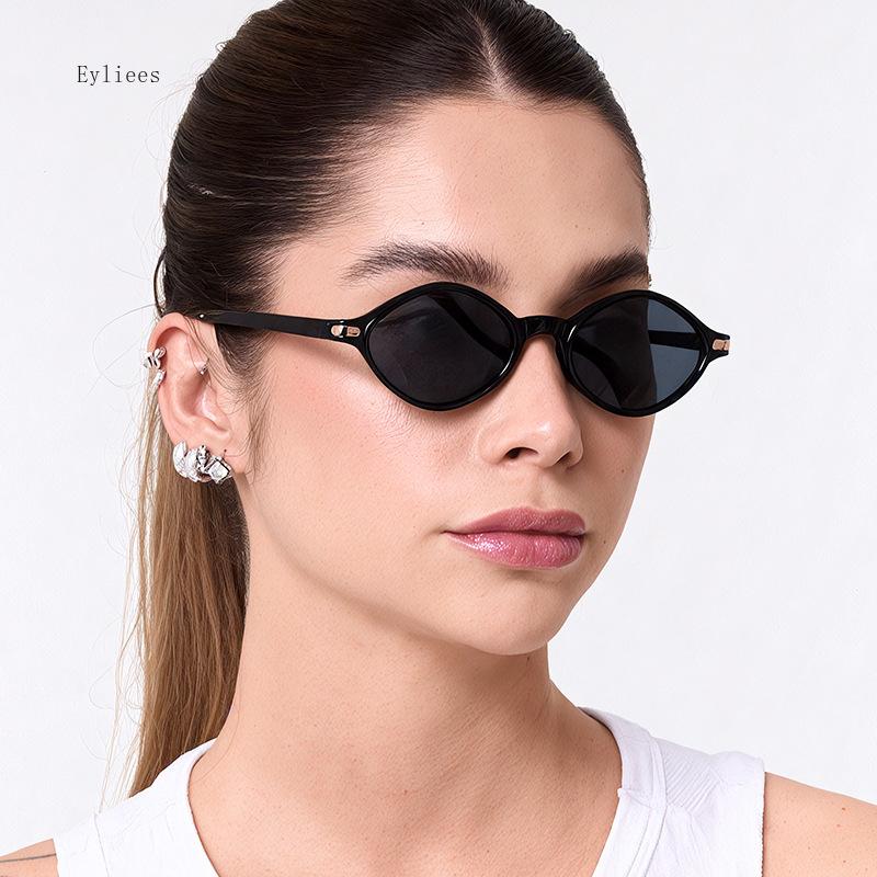 New Polygonal Small Frame Sunglasses Irregular Men's Women's Trendy Fashion Sunscreen Travel Sunglasses Lentes De Sol Hombre