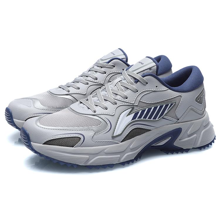 Li Ning Textile, Synthetic Leather Cushioning Slip Resistant Abrasion Resistant Breathable Lightweight Low Top ARLS025-2
