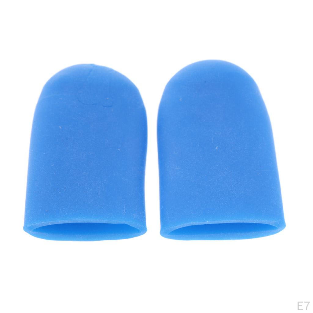 5 Paar Gel-Zehenkappen-Hüllen Polster für Blasen Hühneraugen Hammerzehen