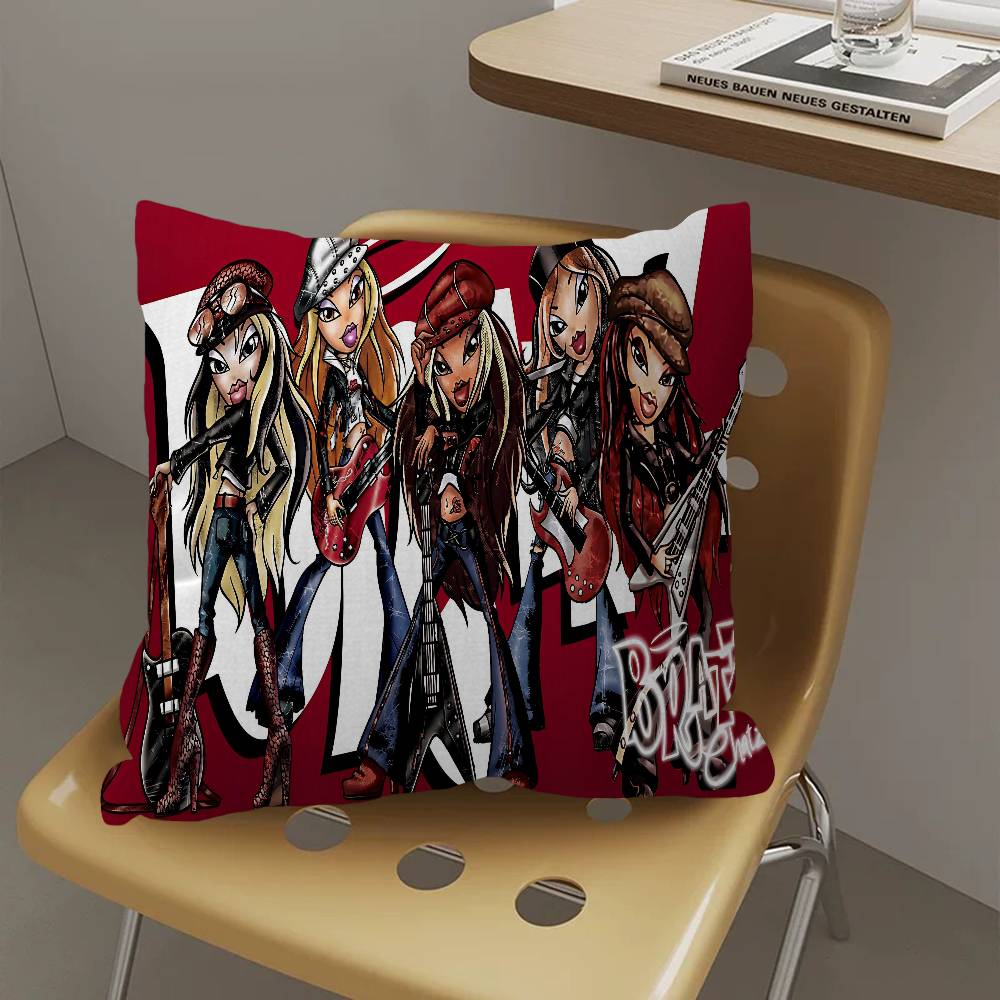 Anime B-Bratz Pillow Cushion Cover Pillowcase Living Room Sofa Home Decor