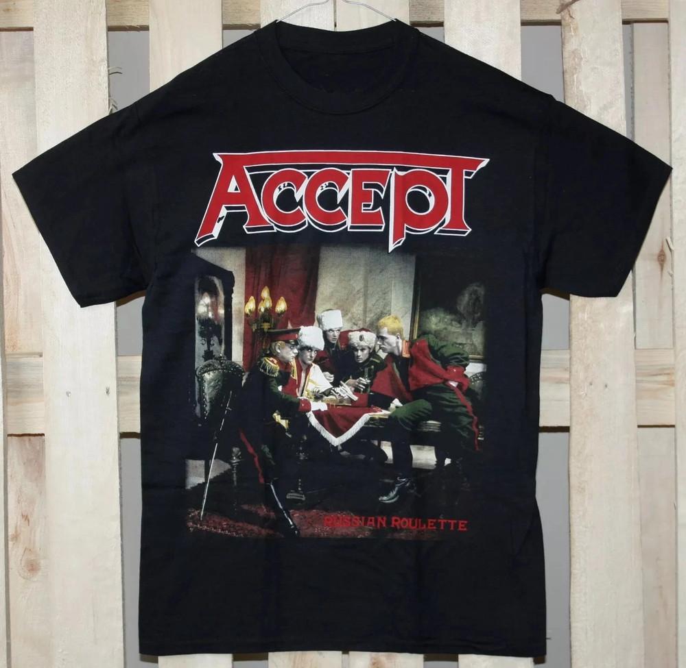 Accept RUSSIAN ROULETTE Tshirt S to 5XL NZL384 Unisex T-Shirt L