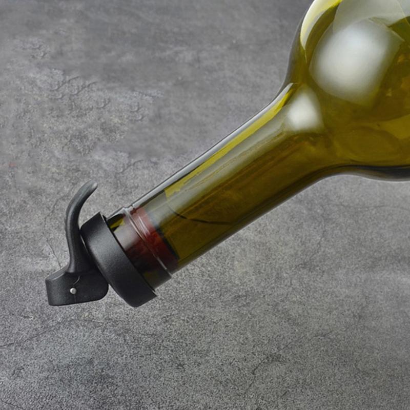 Press Beer Wine Stopper Vacuum Sealed Plug Wine Bottle Wine Saver Caps Barware