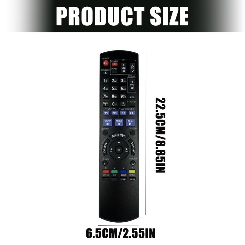 Replacement Remote Control Easy Functionality for N2QAYB000378 TVs and Multiple Device Compatible