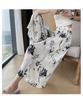2025 Summer High Waist Women's Slimming Loose Fit Culottes - Petite Draping Wide-Leg Pants