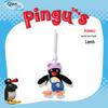 Pingente de Pelúcia Chapéu de Coco Original de Pinguim Boneca Pingente para Mochila Chaveiro Presente