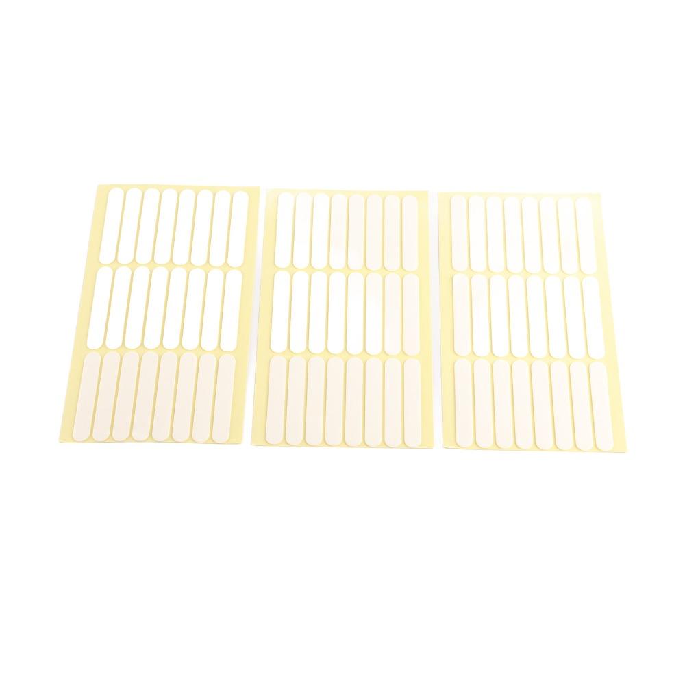 3pcs Strong Stickiness Nail Tip Display Adhesive Tape  Practical For Salon & Home